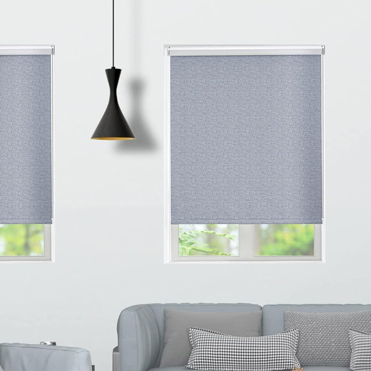 Symple Stuff 100 Blackout Thermal Insulated Roller Shades Blinds For